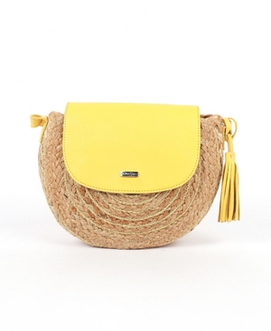 Sac à rabat Les Tropeziennes GOBI Jaune Femme|RXZL-98113364